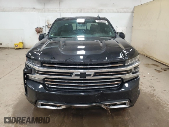 2019 Chevrolet Silverado 1500 High Country with VIN 1GCUYHED0KZ377463, listed as a Copart auction lot 83094554 with 162,921 mi miles and Salvage Title. Bid and sale history available at carsss.com. Image 5.