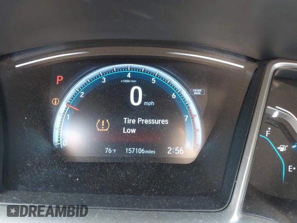 2016 Honda Civic Sedan EX with VIN 19XFC2F7XGE057647, listed as a IAAI auction lot 42016303 with 157,106 mi miles. Bid and sale history available at carsss.com. Image 7.