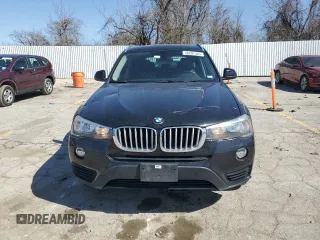 2016 BMW X3 xDrive28i with VIN 5UXWX9C50G0D69504, listed as a Copart auction lot 48207305 with 116,784 mi miles and Salvage Title. Bid and sale history available at DreamBid. Image 5.