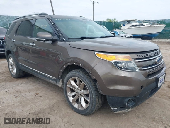 2015 Ford Explorer Limited z VIN 1FM5K8F83FGA32562, wystawiony jako IAAI lot #42223284 z przebiegiem 213 061 mil mil oraz . Historia ofert i sprzedaży dostępna na DreamBid. Obrazek 1.