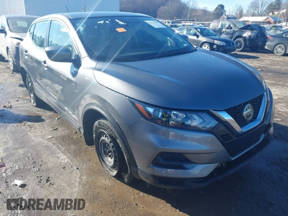 2020 Nissan Rogue Sport SL with VIN JN1BJ1CWXLW386085, listed as a IAAI auction lot 41573909 with 60,167 mi miles. Bid and sale history available at carsss.com. Image 1.