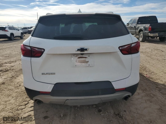 2019 Chevrolet Blazer with VIN 3GNKBCRS3KS663073, listed as a Copart auction lot 83609014 with 85,530 mi miles and Clean Title. Bid and sale history available at carsss.com. Image 6.