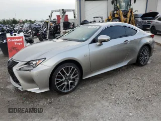 2017 Lexus RC 300 with VIN JTHSM5BC9H5002800, listed as a Copart auction lot 55964014 with 86,154 mi miles and Salvage title. Bid and sale history available at DreamBid. Image 1.