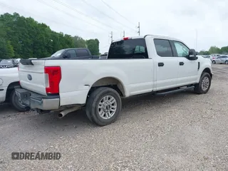 2019 Ford Super Duty F-250 SRW XL with VIN 1FT7W2A67KEC28577, listed as a IAAI auction lot 41960776 with 50,979 mi miles. Bid and sale history available at carsss.com. Image 4.