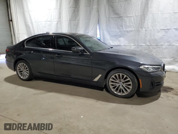 2022 BMW 5 Series 530i xDrive with VIN WBA13BJ06NWX75054, listed as a Copart auction lot 45569625 with 36,098 mi miles and Clean Title. Bid and sale history available at carsss.com. Image 4.