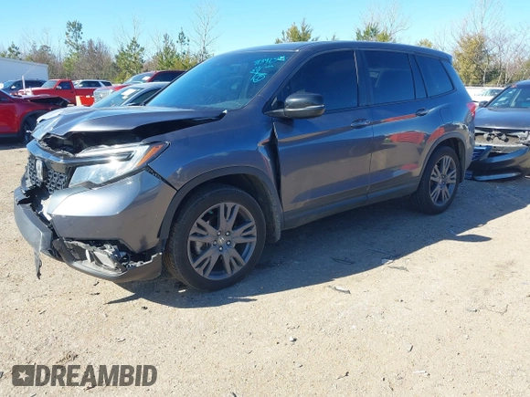 2019 Honda Passport EX-L with VIN 5FNYF7H54KB000467, listed as a IAAI auction lot 41342341 with 172,811 mi miles and . Bid and sale history available at carsss.com. Image 18.