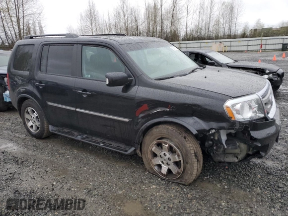 2011 Honda Pilot Touring with VIN 5FNYF4H97BB048854, listed as a Copart auction lot 50991935 with 83,651 mi miles and Salvage Title. Bid and sale history available at carsss.com. Image 4.
