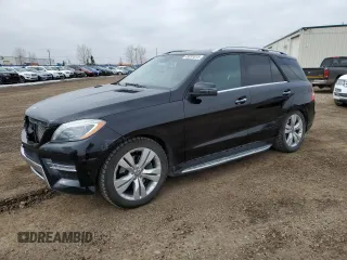 2014 Mercedes-Benz M 350 with VIN 4JGDA2EB9EA308480, listed as a Copart auction lot 49251015 with 126,542 mi miles and Salvage Title. Bid and sale history available at DreamBid. Image 1.