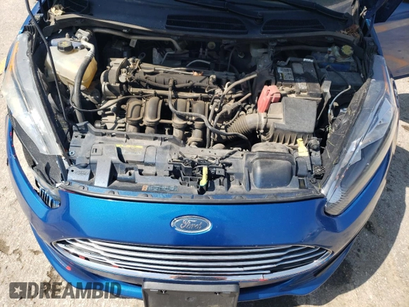 2018 Ford Fiesta SE with VIN 3FADP4EJ9JM126495, listed as a Copart auction lot 52684335 with 103,315 mi miles and Salvage Title. Bid and sale history available at DreamBid. Image 12.