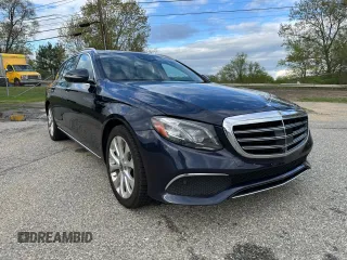 2019 Mercedes-Benz E 450 with VIN WDDZH6JB9KA591631, listed as a Copart auction lot 56421825 with 158,139 mi miles and Clean Title. Bid and sale history available at DreamBid. Image 1.