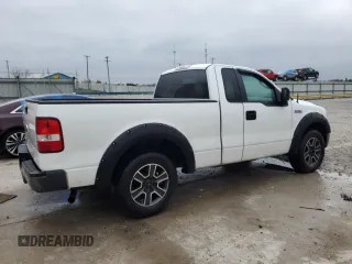 2008 Ford F-150 XL with VIN 1FTRF12268KB54772, listed as a Copart auction lot 52287165 with 168,227 mi miles and Non repairable. Bid and sale history available at DreamBid. Image 3.