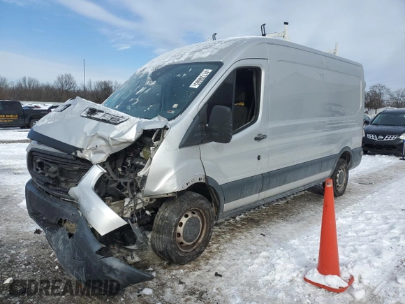 2015 Ford Transit Cargo z VIN 1FTNR2CM3FKA01839, wystawiony jako Copart lot #41739665 z przebiegiem Nie podano mil oraz Szkoda całkowita • Salvage title. Historia ofert i sprzedaży dostępna na DreamBid. Obrazek 1.