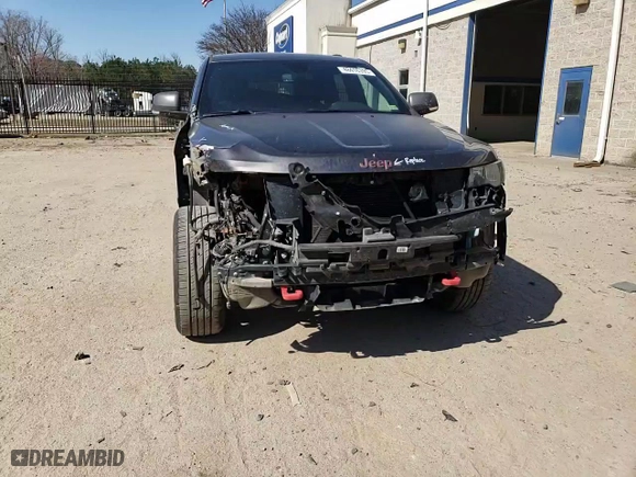 2019 Jeep Grand Cherokee Trailhawk with VIN 1C4RJFLG2KC716769, listed as a Copart auction lot 48416395 with 94,491 mi miles and Salvage Title. Bid and sale history available at carsss.com. Image 11.
