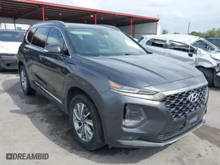 2020 Hyundai Santa Fe Limited with VIN 5NMS53AD6LH199993, listed as a IAAI auction lot 41861432 with 161,895 mi miles. Bid and sale history available at carsss.com. Image 1.