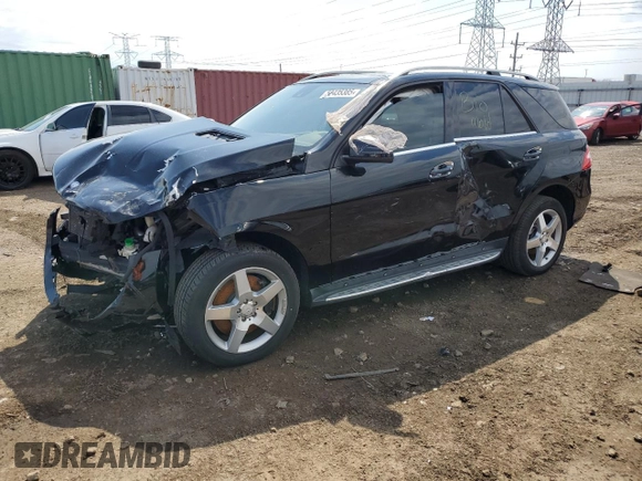 2013 Mercedes-Benz M 550 with VIN 4JGDA7DBXDA262171, listed as a Copart auction lot 52435385 with Not provided miles and Salvage title. Bid and sale history available at DreamBid. Image 1.