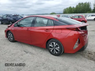 2017 Toyota Prius Plus with VIN JTDKARFPXH3064037, listed as a Copart auction lot 60490325 with 75,156 mi miles and Salvage title. Bid and sale history available at DreamBid. Image 2.