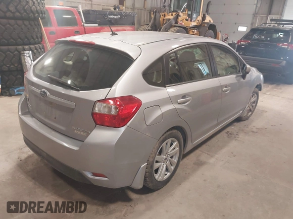 2016 Subaru Impreza Premium with VIN JF1GPAB61G8201635, listed as a IAAI auction lot 42244743 with 107,115 mi miles and . Bid and sale history available at DreamBid. Image 4.