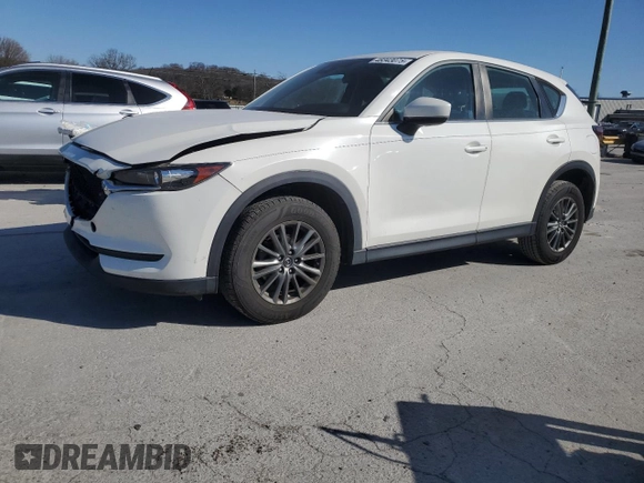 2017 Mazda CX-5 Sport with VIN JM3KFABL4H0135960, listed as a Copart auction lot 48343075 with 91,368 mi miles and Salvage Title. Bid and sale history available at carsss.com. Image 1.