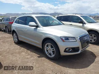 2013 Audi Q5 Premium Plus with VIN WA1LFAFP6DA030779, listed as a IAAI auction lot 41994109 with 92,038 mi miles. Bid and sale history available at carsss.com. Image 1.