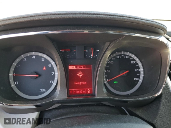 2015 GMC Terrain SLE with VIN 2GKALREK7F6342415, listed as a Copart auction lot 49443745 with 113,585 mi miles and Salvage Title. Bid and sale history available at DreamBid. Image 9.