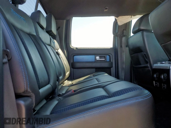 2014 Ford F-150 SVT Raptor with VIN 1FTFW1R62EFB99837, listed as a Copart auction lot 49648185 with 120,883 mi miles and Salvage Title. Bid and sale history available at carsss.com. Image 10.
