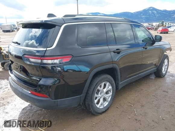 2023 Jeep Grand Cherokee Limited z VIN 1C4RJKBG6P8859034, wystawiony jako IAAI lot #41763549 z przebiegiem 24 476 mil mil oraz . Historia ofert i sprzedaży dostępna na DreamBid. Obrazek 4.