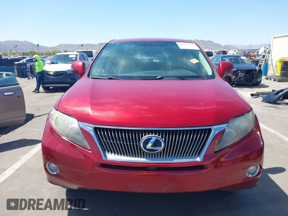 2010 Lexus RX 450h with VIN JTJZB1BA8A2003499, listed as a IAAI auction lot 42170451 with 167,806 mi miles and . Bid and sale history available at DreamBid. Image 12.