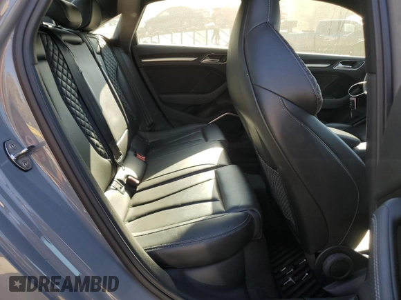 2019 Audi RS 3 with VIN WUABWGFF8KA907686, listed as a Copart auction lot 75947394 with 50,794 mi miles and Salvage title. Bid and sale history available at DreamBid. Image 10.