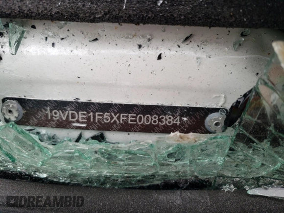 2015 Acura ILX Premium z VIN 19VDE1F5XFE008384, wystawiony jako Copart lot #70031774 z przebiegiem Nie podano mil oraz Szkoda całkowita • Salvage title. Historia ofert i sprzedaży dostępna na DreamBid. Obrazek 12.
