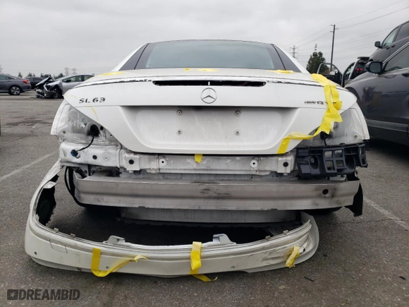 2016 Mercedes-Benz SL-Class SL 63 AMG with VIN WDDJK7EA6GF038595, listed as a Copart auction lot 53274754 with 29,914 mi miles and Salvage Title. Bid and sale history available at carsss.com. Image 6.