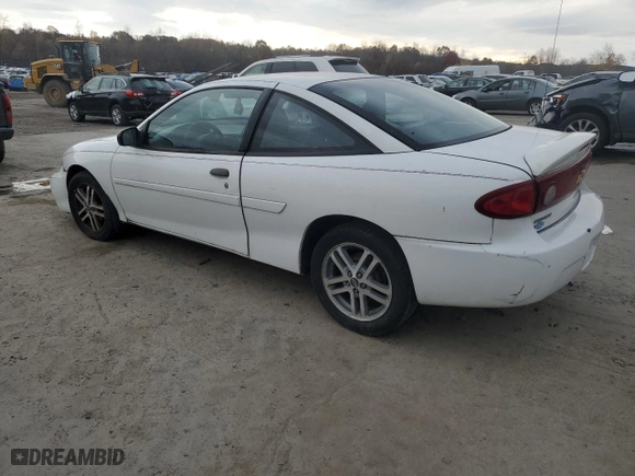 2005 Chevrolet Cavalier with VIN 1G1JC12F857208816, listed as a Copart auction lot 77739934 with 0 mi miles and Salvage Title. Bid and sale history available at carsss.com. Image 2.