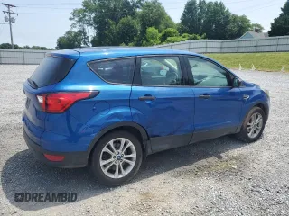 2019 Ford Escape S with VIN 1FMCU0F72KUA74615, listed as a Copart auction lot 57873505 with 110,606 mi miles and Salvage title. Bid and sale history available at DreamBid. Image 3.
