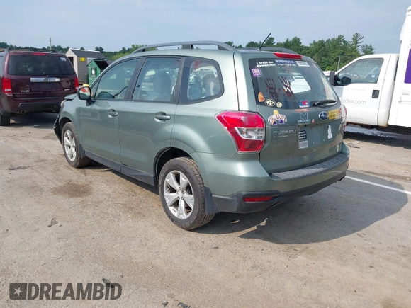 2015 Subaru Forester 2.5i with VIN JF2SJABC2FH508209, listed as a IAAI auction lot 42795593 with 210,479 mi miles and . Bid and sale history available at DreamBid. Image 3.