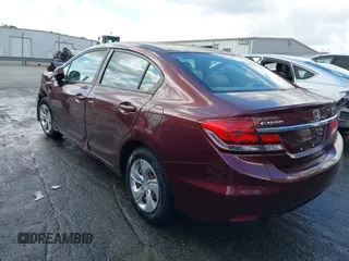 2013 Honda Civic LX with VIN 19XFB2F58DE224648, listed as a IAAI auction lot 41985106 with Not Provided miles and . Bid and sale history available at DreamBid. Image 3.
