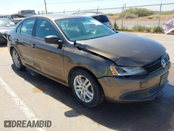 2014 Volkswagen Jetta S with VIN 3VW2K7AJ8EM319182, listed as a IAAI auction lot 42180101 with 133,495 mi miles and . Bid and sale history available at DreamBid. Image 1.