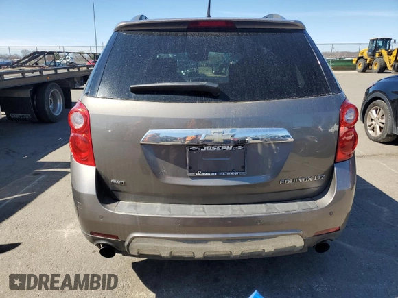 2010 Chevrolet Equinox LTZ with VIN 2CNFLGEY2A6286933, listed as a Copart auction lot 49306995 with 158,731 mi miles and Salvage Title. Bid and sale history available at DreamBid. Image 6.