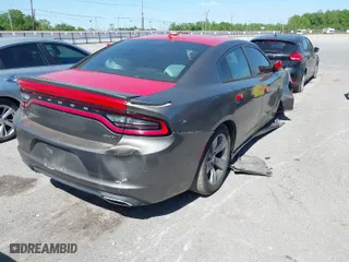 2016 Dodge Charger SXT with VIN 2C3CDXHG9GH214362, listed as a IAAI auction lot 42028636 with 225,392 mi miles. Bid and sale history available at carsss.com. Image 4.