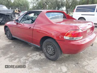 1995 Honda del Sol S with VIN JHMEG1144SS003580, listed as a IAAI auction lot 41701598 with 276,749 mi miles. Bid and sale history available at carsss.com. Image 3.