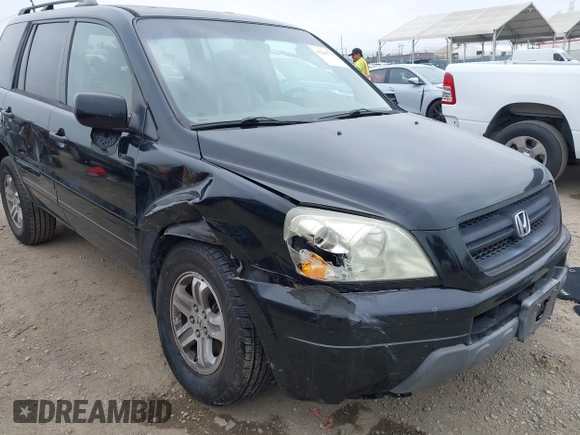 2005 Honda Pilot EX-L с VIN 2HKYF18565H566536, выставлен на аукционе IAAI как лот 42283758 с пробегом 131 630 миль миль и . История ставок и продаж доступна на DreamBid. Изображение 6.