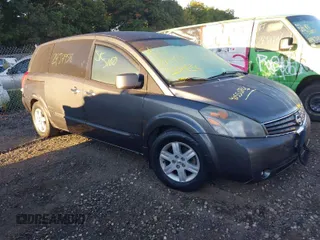 2007 Nissan Quest with VIN 5N1BV28U87N135698, listed as a IAAI auction lot 40550826 with 999,999 mi miles. Bid and sale history available at carsss.com. Image 1.