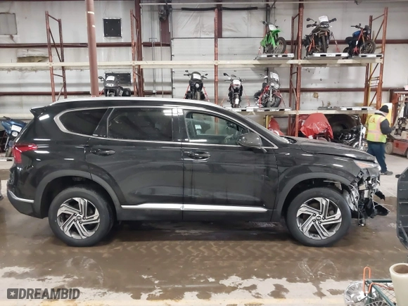 2021 Hyundai Santa Fe SEL with VIN 5NMS2DAJ1MH366976, listed as a IAAI auction lot 41532584 with 40,207 mi miles. Bid and sale history available at carsss.com. Image 13.
