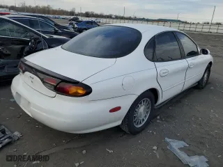 1997 Ford Taurus GL with VIN 1FALP52U3VA141657, listed as a Copart auction lot 80945913 with 111,343 mi miles and Salvage Title. Bid and sale history available at carsss.com. Image 3.