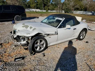 2001 BMW Z3 2.5i with VIN WBACN33491LK49196, listed as a Copart auction lot 85337274 with 162,619 mi miles and Salvage Title. Bid and sale history available at carsss.com. Image 1.
