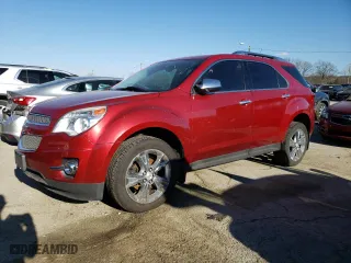 2013 Chevrolet Equinox LTZ with VIN 2GNFLGE33D6136611, listed as a Copart auction lot 46480725 with 173,275 mi miles and Clean Title. Bid and sale history available at carsss.com. Image 1.
