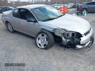 2007 Chevrolet Monte Carlo SS z VIN 2G1WL15C079192281, wystawiony jako IAAI lot #41680435 z przebiegiem 134 961 mil mil oraz . Historia ofert i sprzedaży dostępna na DreamBid. Obrazek 1.