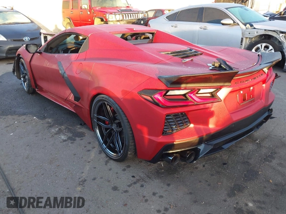 2022 Chevrolet Corvette 3LT with VIN 1G1YC3D47N5114329, listed as a IAAI auction lot 41495894 with 1 mi miles. Bid and sale history available at carsss.com. Image 3.