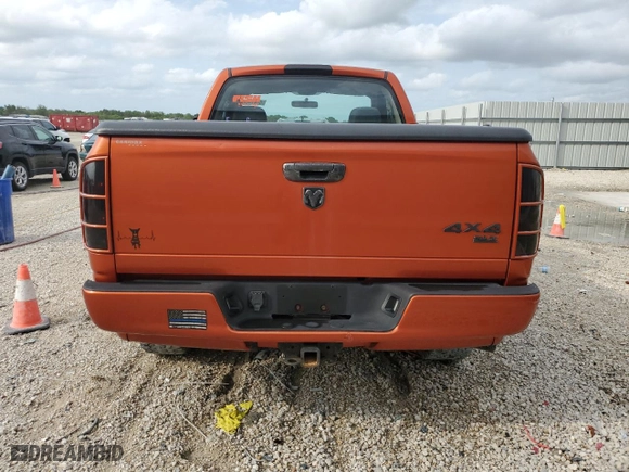 2005 Dodge Ram 1500 SLT with VIN 1D7HU16D65J626490, listed as a Copart auction lot 48434845 with 164,201 mi miles and Non Repairable. Bid and sale history available at carsss.com. Image 6.