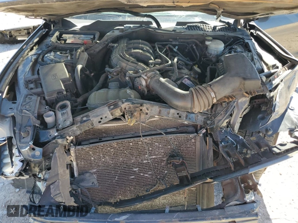 2015 Ford Mustang V6 with VIN 1FA6P8AM2F5329841, listed as a Copart auction lot 49534205 with 137,188 mi miles and Salvage title. Bid and sale history available at DreamBid. Image 11.
