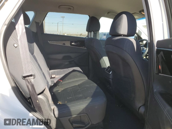 2019 Kia Sorento S with VIN 5XYPG4A51KG601460, listed as a Copart auction lot 80128124 with 34,719 mi miles and Salvage Title. Bid and sale history available at DreamBid. Image 12.