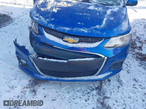 2017 Chevrolet Sonic LT with VIN 1G1JD5SH0H4125523, listed as a IAAI auction lot 41035029 with 158,526 mi miles and . Bid and sale history available at DreamBid. Image 6.
